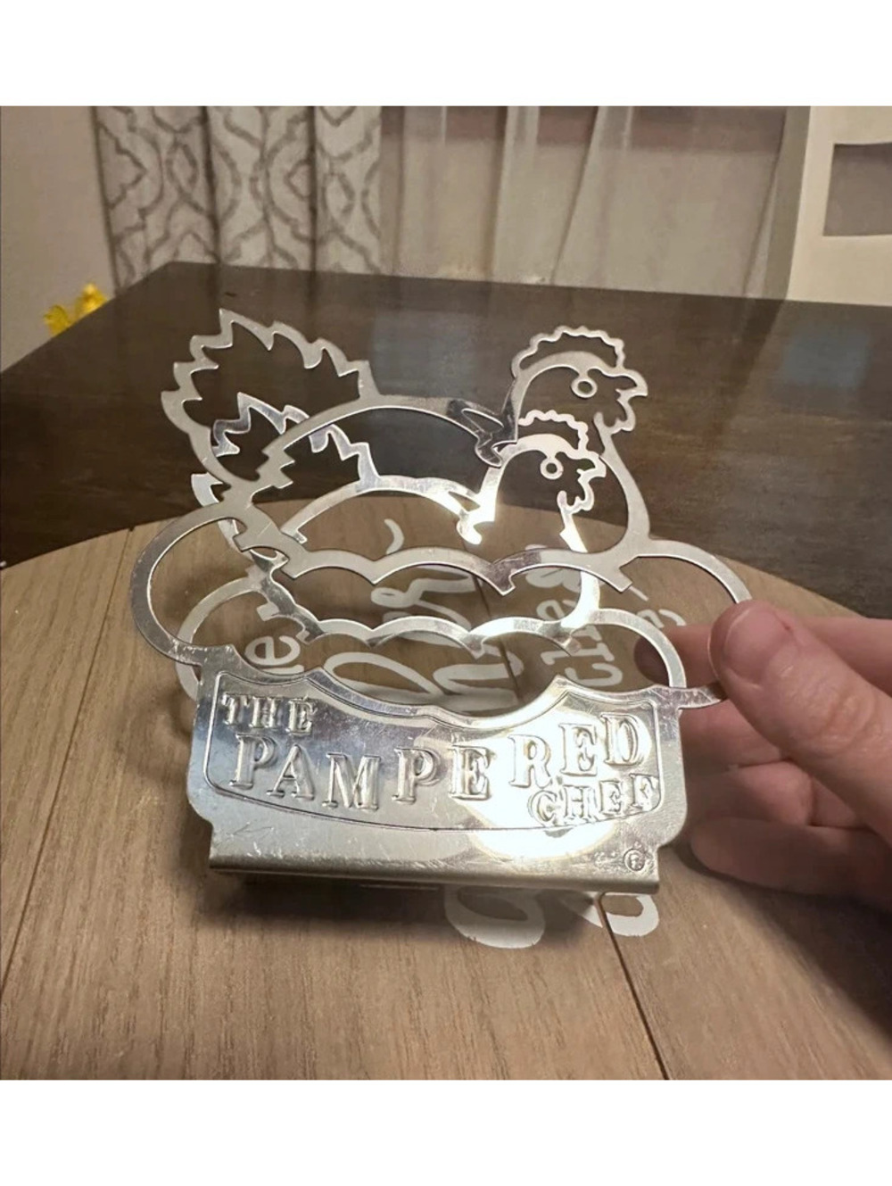 Pampered Chef Chicken Napkin Holder
